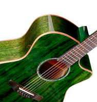 Guitare acoustique de vente directe de marque de mandoline de partie d'ébène Offre Spéciale d'usine
