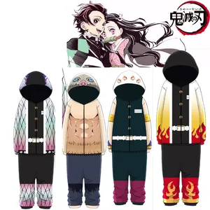 5 Styles tueur de démons: Kimetsu no Yaiba personnage de dessin animé peignoir pyjama Anime Costume