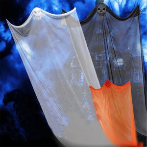 Puntelli <span class=keywords><strong>Horror</strong></span> di grandi dimensioni Halloween appeso fantasma con maschera - Product Image 2