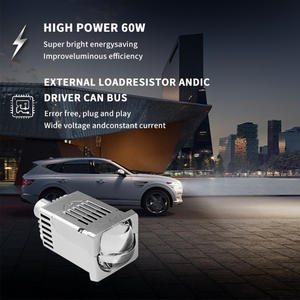 1.8inch Mini Máy chiếu laser ống kính mô-đun ma trận 90 Wát IP68 Dễ dàng cài đặt cao Chùm thấp xe bi <span class=keywords><strong>Led</strong></span> Đèn Pha nâng cấp - Product Image 5