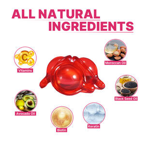 Grosir tonik penumbuh ulang rambut biji hitam minyak kastor Biotin <span class=keywords><strong>rosemary</strong></span> pertumbuhan minyak kelapa kapsul vitamin rambut - Product Image 4