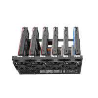 Tilta-boîtier d'air ouvert en acier, cadre pour ordinateur, GPU PC 8, support de plate-forme pour cadre de montage 8 gpu