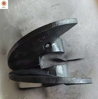 Lame de tarière de transition pour finisseur d'asphalte TSUN 420*140mm, pièce de rechange résistante à l'usure, longue durée de vie, garantie 1 an