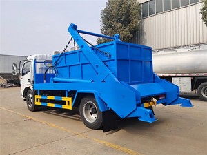 Camión de Basura con Brazo Oscilante Dongfeng 4X2 LHD RHD de 6m³, Económico, para Saneamiento Urbano y Comunidades Residenciales - Product Image 4
