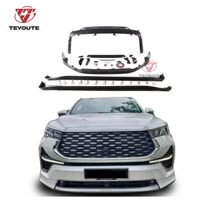 Accessoires de voiture TEYOUTE, kit de conversion de pare-chocs avant, design Modellista pour Toyota Innova <span class=keywords><strong>2023</strong></span> HYCROSS ZENIX - Product Image 1