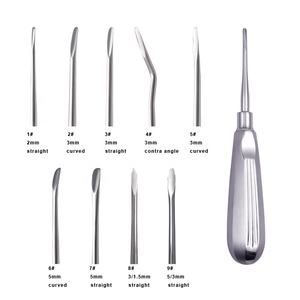 Tiantian歯科根エレベーターセット6つのルクサティングペリオスティールエレベーター歯科外科獣医CE ISOティーチングリソース - Product Image 5