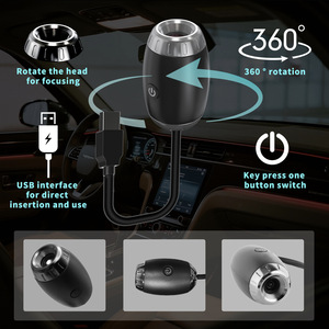 Lumière ambiante USB ciel étoilé pour voiture, projecteur de décoration intérieure de voiture avec film - Product Image 3