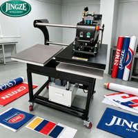 Presse à Chaud Industrielle de Sublimation Haute Précision avec Double Plateau Coulissant – Équipement de Transfert Thermique pour Tapis de Souris et Drapeaux