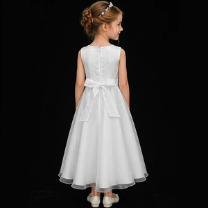 <span class=keywords><strong>Vestido</strong></span> Blanco de <span class=keywords><strong>Primera</strong></span> Comunión para Niña con Chaqueta, Modelo D30305, Gran <span class=keywords><strong>Venta</strong></span> - Product Image 4