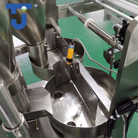 Machine d'emballage automatique VFFS à double trémie pour sachets à double coussin, pour poudre, liquide, granulés de qualité alimentaire, sachets en plastique et gobelets en film
