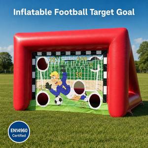 <span class=keywords><strong>But</strong></span> de <span class=keywords><strong>football</strong></span> gonflable portable personnalisable pour le poteau de cible de tir de <span class=keywords><strong>football</strong></span> en fusillade avec porte pour les fêtes et les événements - Product Image 1