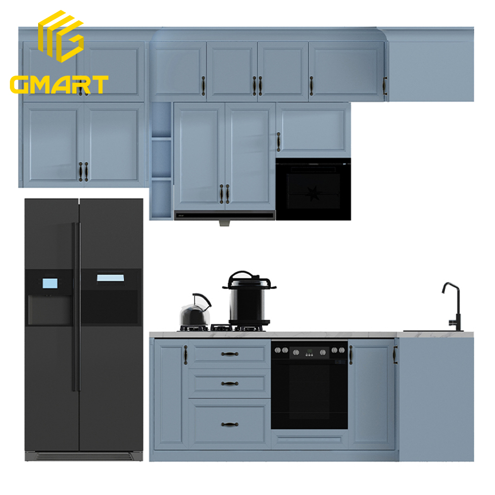 China Manufacturer Good Quality HPL Kitchen Cabinet Designs Solid Wood,  Kitchen System Kitchen Cabinets China