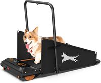 Tapis roulant électrique pour chien avec grand écran LCD, équipement d'exercice pour animaux de compagnie, pliable, pour l'intérieur et l'extérieur