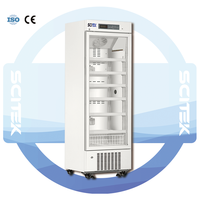 Laboratoire SCITEK/réfrigérateur médical dégivrage automatique 60/100L 2 ~ 8 système de refroidissement à air forcé capteur NTC contrôle par microprocesseur
