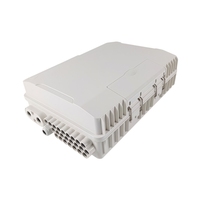 Caja de Distribución de Fibra Óptica FTTH para Exteriores IP65, Caja Terminal de 24/48 Núcleos con Cierre de Empalme PLC y Divisor de Casete LGX