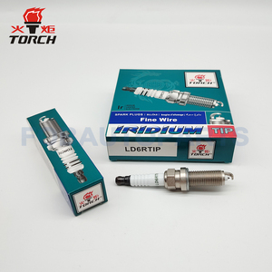 Bujía de iridio y platino LD6RTIP TORCH para NGK PLZKAR6A-11, para <span class=keywords><strong>Denso</strong></span> <span class=keywords><strong>IXEH20TT</strong></span>, para Champion REA12WMB4 - Product Image 3