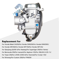 Carburateur PD26JS 26mm pour moto chinoise Regal Raptor ATV Quad Go Kart Buggy 250cc Carburateur moteur double cylindre