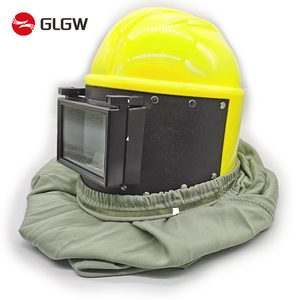 <span class=keywords><strong>Casque</strong></span> de <span class=keywords><strong>sablage</strong></span> entièrement fermé en toile antistatique et anti-poussière pour l'élimination de la rouille et la protection des outils pour équipement de <span class=keywords><strong>sablage</strong></span> - Product Image 6