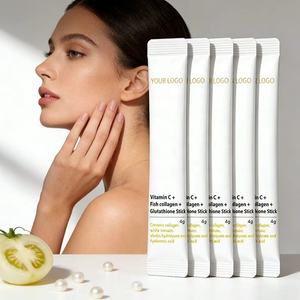 OEM Vitamin C + Fischkollagen + Glutathion Stick 4g 28 Sticks Hautpflege-Nahrungsergänzungsmittel - Product Image 1