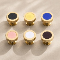 Capuchon de flacon de parfum jetable rond en ABS/PP doré de 15 mm, écologique, avec système de fixation par clic pour les lignes de parfums de luxe