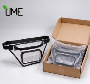 Sac banane transparent en PVC avec logo personnalisé, étanche, avec sangle réglable pour événements sportifs et stades - Product Image 5