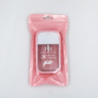 Logo personnalisé tactile 38ml désinfectant saveur de fruit alcool médical germicide sans eau lavage des mains 70% alcool vaporisateur liquide