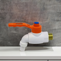 Robinet de cuisine à filetage mâle en fer blanc pour lavabo en plastique, compatible avec les tuyaux PPR du marché moyen-oriental – Le plus populaire