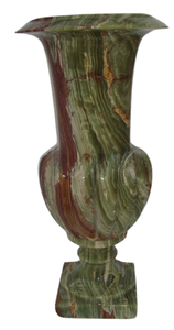 Vases et pots de fleurs, jardinières en marbre, vases en pierre multicolores BS-205, pots de fleurs vert foncé O - Product Image 4