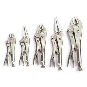 คีมจับชิ้นงานแบบหนีบ ขนาด 9 นิ้ว ปากยาว 10 นิ้ว ปากโค้ง ผลิตจากเหล็ก CRV สำหรับงานหนัก - Product Image 2