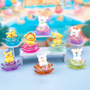 กล่องสุ่มของเล่นเรซิ่นรูปสุนัข Yu Mo Summer Puppy Party ของตกแต่งโต๊ะทำงาน สำหรับเด็กอายุ 8-13 ปี ของขวัญสำหรับเด็กผู้ชายและเด็กผู้หญิง - Product Image 4