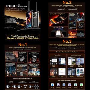 Offerta Speciale Blackview XPLORE 1 5G Telefono Robusto con Walkie Talkie Android 15 Dimensity 7050 12GB RAM 256GB ROM 120Hz NFC - Product Image 4