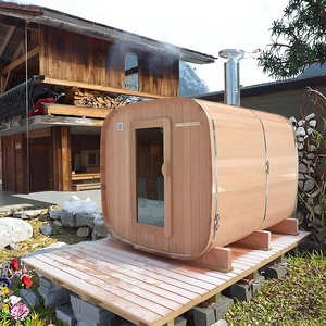 Poêle de sauna infrarouge lointain en gros, style de conception moderne, bois traditionnel, cèdre rouge, pruche, vente directe d'usine Ava - Product Image 4