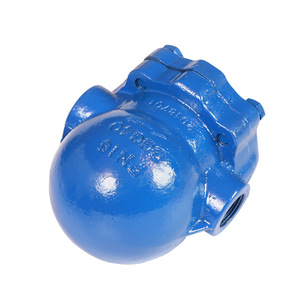 Soupape hydraulique à levier en fonte ductile FT14 PN16, piège à vapeur à flotteur, fileté, économie d'énergie - Product Image 1