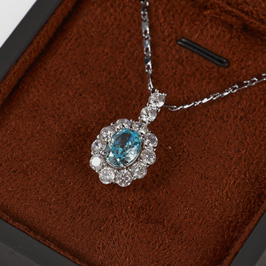FANXI Custom Logo Luxury Jewellery Box <b>Black</b> Packaging Gift Leather Brown Velvet Inside Necklace Jewelry <b>Boxes</b> - Product Image 3