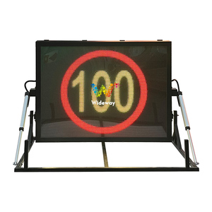 도로 안전 차량 동적 정보 표지판 트럭 VMS 야외 교통 통제 LED 가변 정보 표지판 - Product Image 4