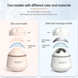 Bola pijat dingin logam cryotherapy terapi panas, bola pijat dingin, pengalaman penyembuhan Polar, rol es, cepat, menghilangkan nyeri, otot, ketegangan - Product Image 5
