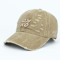Ajustable 100% Algodón Hecho Polo Sombrero Vintage Lavado Desgastado No construido Papá Sombrero Gorra de béisbol
