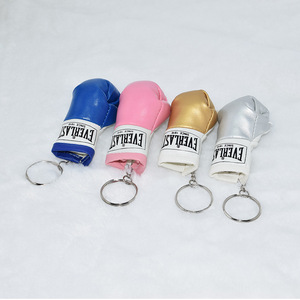 Mini Sport Gloves Knuckles Keychain - PVC <strong>Figurine</strong>, Backpack &amp; Gym Bag Charm, Cool Gift for <strong>Athletes</strong> &amp; Street Fashion - Product Image 2