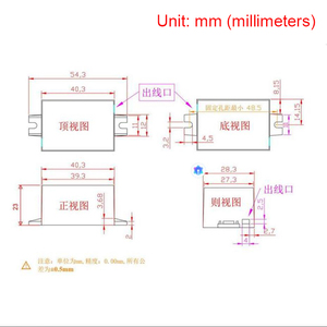 Original Brand AC-DC <strong>Power</strong> <strong>Supply</strong> <strong>Module</strong> Buck Converter 3W LED Isolated Voltage Stabilized AC110V-240V DC 3V-24V Shanghai China - Product Image 3