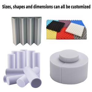 Cubierta de espuma insonorizada para aislamiento de tuberías de espuma acústica blanca - Product Image 5