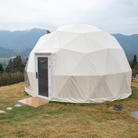 Dôme géodésique en tissu PVC de luxe pour les fêtes en plein air, pour les tentes de salons professionnels
