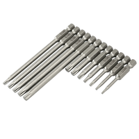Embout de tournevis Torx magnétique en acier S2 OEM pour usage professionnel, industriel et bricolage