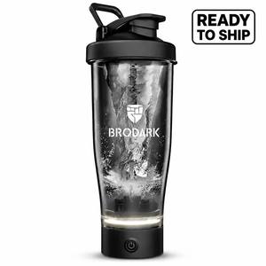 Draagbare oplaadbare Tritan elektrische shakerfles met USB, automatische eiwitpoedermixer, <span class=keywords><strong>blender</strong></span>, één-knops bediening, voor thuis en hotel - Product Image 1