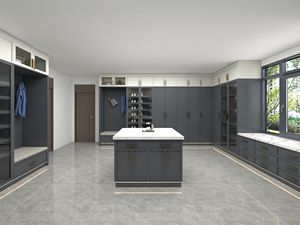 High-End Freestanding Contemporary Integrated <b>Cabinets</b> for Multi-Functional Spaces in Kitchen <b>Laundry</b> Hotel Use - Product Image 6