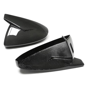Rétroviseur de haute qualité en fibre de carbone véritable adapté à Audi A6 S6 Rs6 A7 S7 <span class=keywords><strong>Rs7</strong></span> A8 S8 C8 <span class=keywords><strong>Abt</strong></span> - Product Image 3