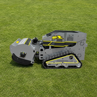 Tondeuse robotisée RC Engineering 1000 mm à essence, sur chenilles, télécommandée, zéro-turn, pour pentes, certifiée CE EPA Euro 5, haute performance