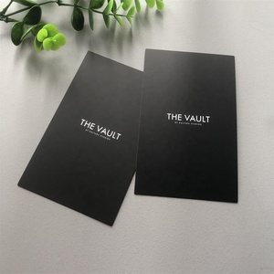 Nhà Máy Tùy Chỉnh In Màu Đen Mờ Giấy Cảm Ơn Bạn Quà Tặng <span class=keywords><strong>Email</strong></span> Giao Hàng Thẻ Kinh Doanh - Product Image 4