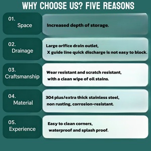 ベストセラーの高品質屋外・屋内兼用ステンレス製ダイニングテーブル、バーベキュー、キャンプ、ピクニック用折りたたみテーブル - Product Image 6