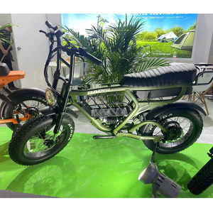 73 Ebike 500W Aleación de aluminio Retro Fat Tire Bicicleta eléctrica con batería de litio y freno de disco para adultos - Product Image 2