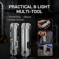 Outils multifonctions pliables magnétiques de qualité industrielle OEM, lame en acier inoxydable PVD D2 de 4,3 pouces, équipement tactique de poche pour l'extérieur